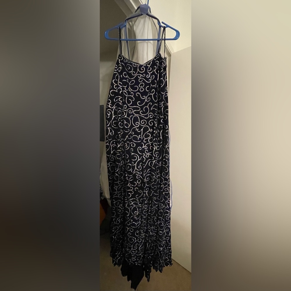 Plus Size glitter gown